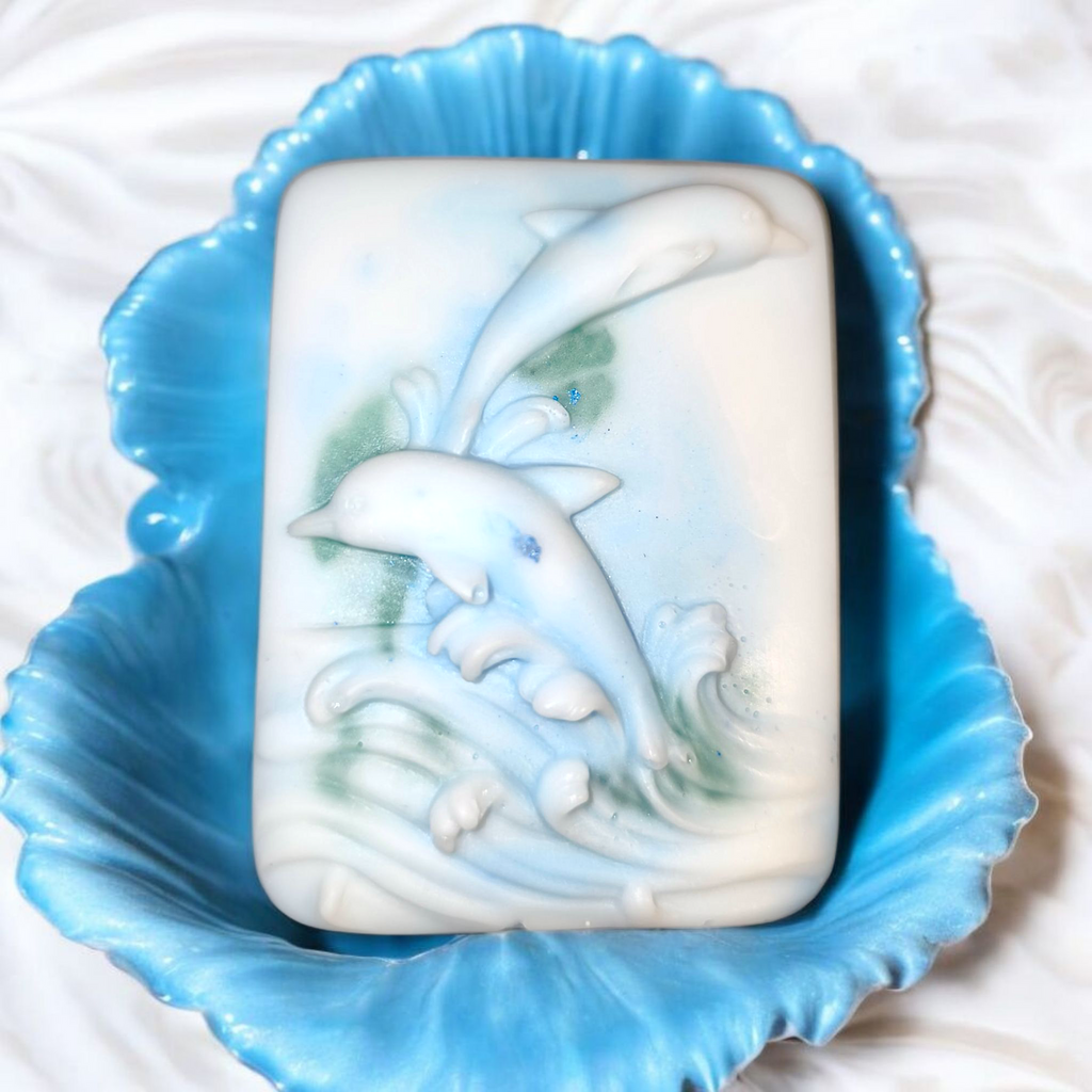 Seife „Delphine“ mit Ziegenmilch und Meeresduft