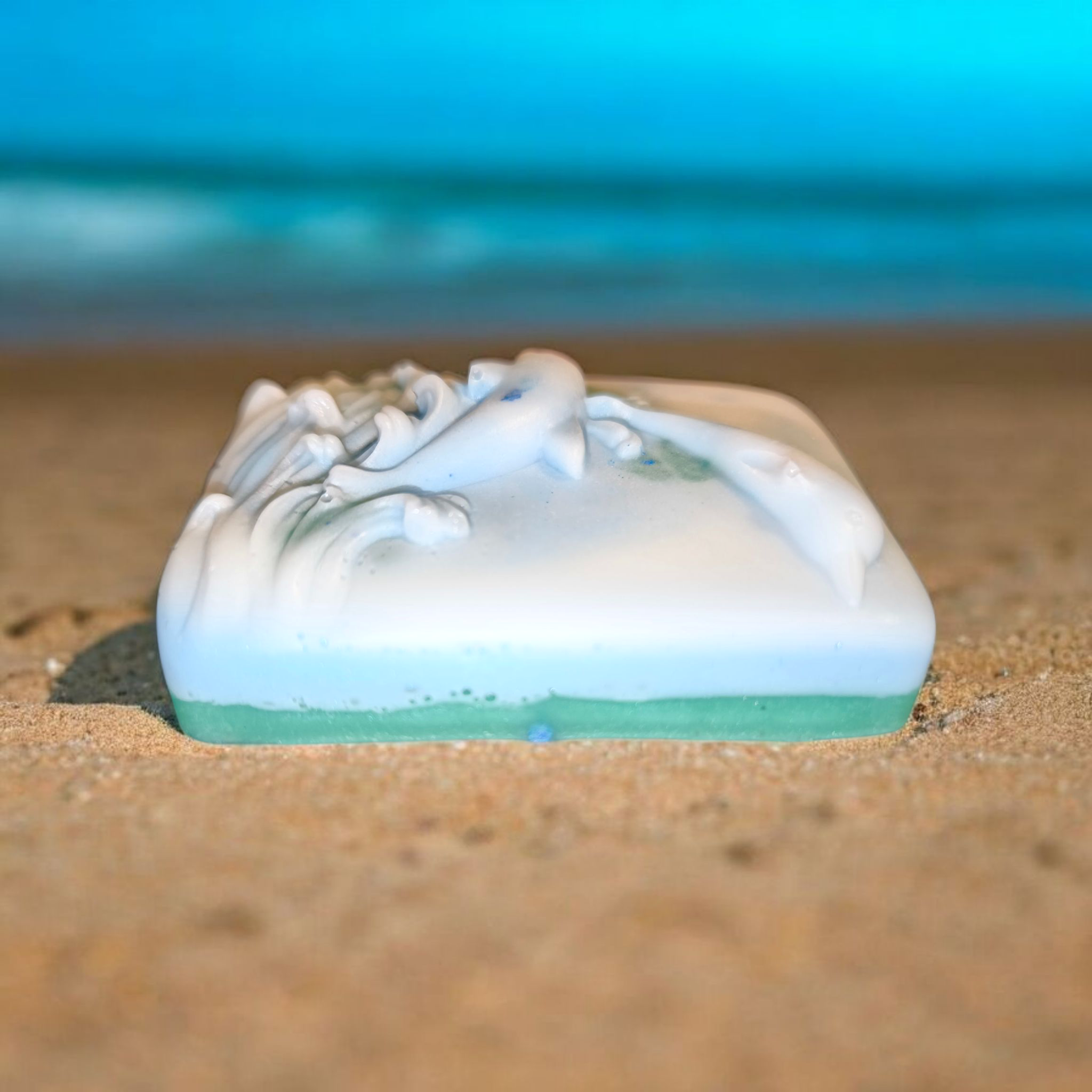 Seife „Delphine“ mit Ziegenmilch und Meeresduft